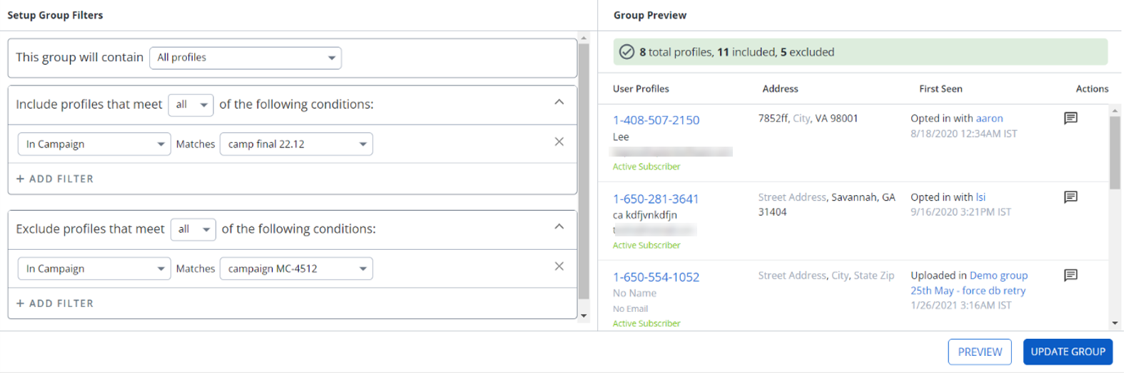 Group Creation